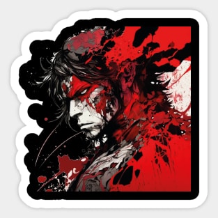 crimson king Sticker